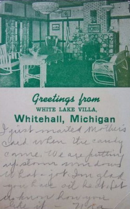 White Lake Villa Resort - Card